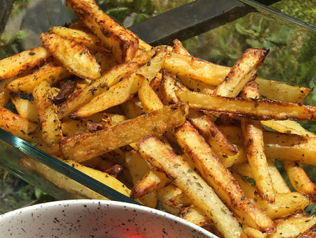 Frites au four croustillantes