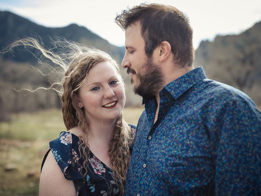 Engagement Session in Boulder, South Mesa Trail