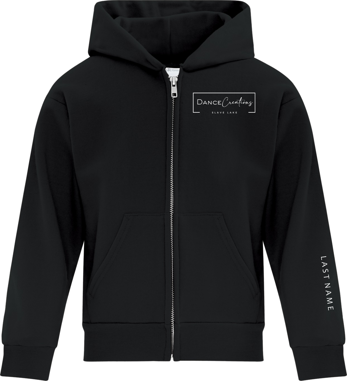 Dance Creations Zip Up Hoodie (Youth)