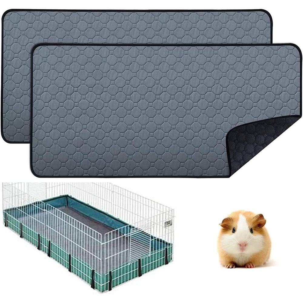 Guinea Pig Cage Lining Washable Guinea Pig Skin Pad Reusable and Non slip Urinar