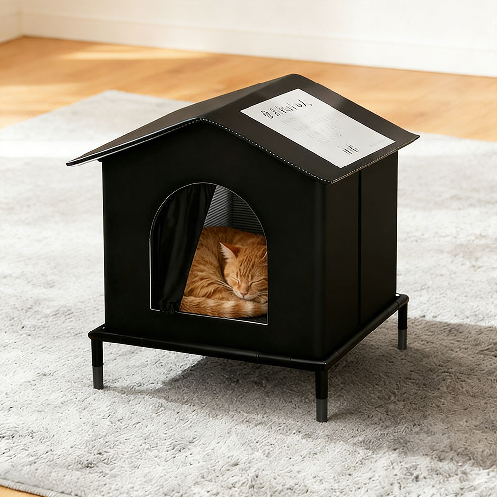 Cat House for Outside or Indoor Coldproof and Insulated Designs for Strays Ca