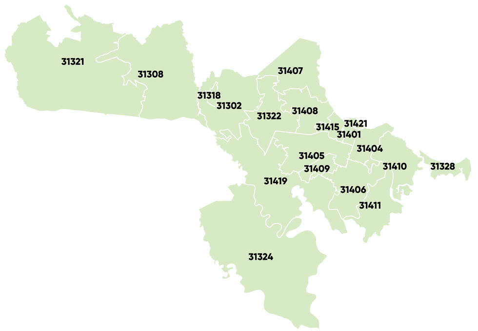 Zip Code Map