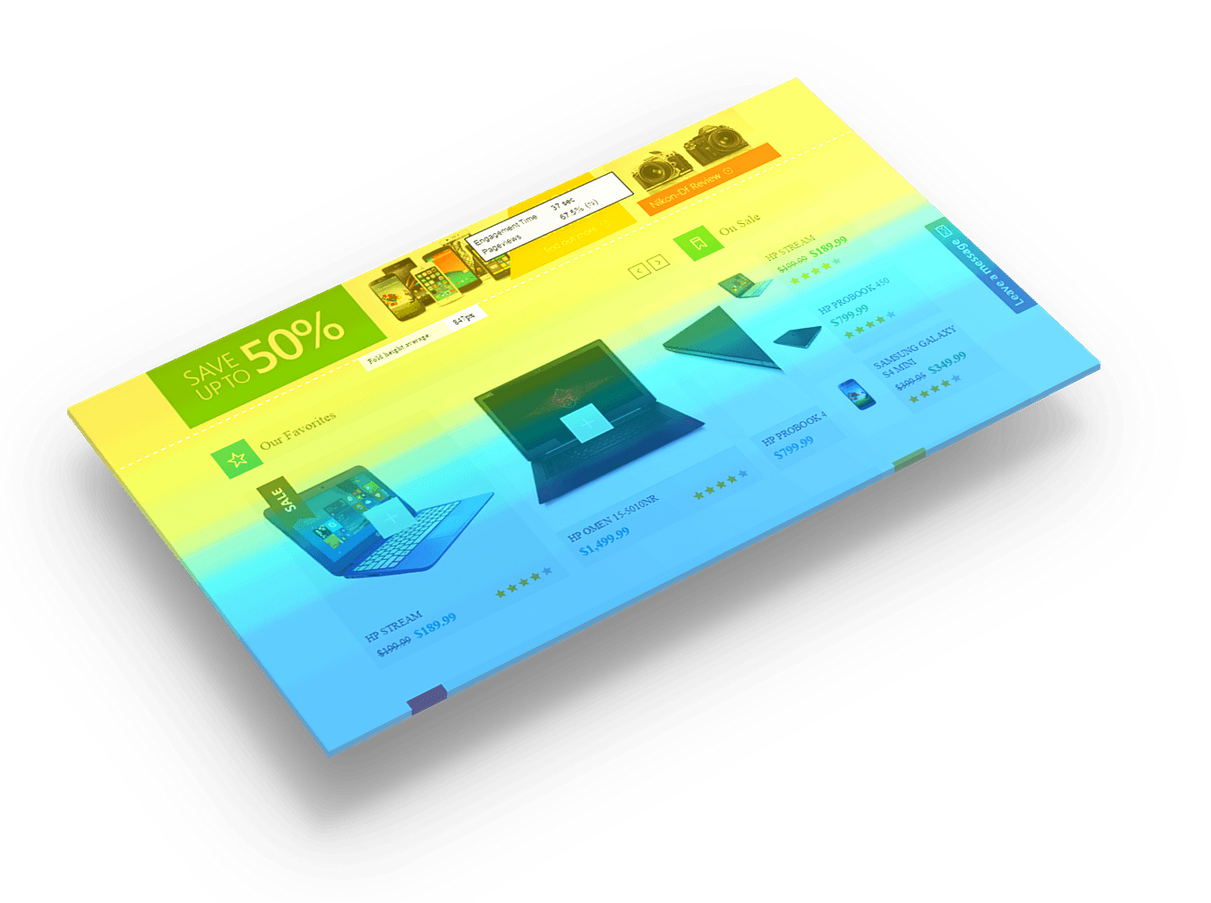 USER ENGAGEMENT HEATMAPPING