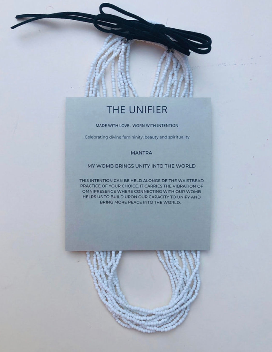 "THE UNIFIER" - 5 string Wombdance Waist beads
