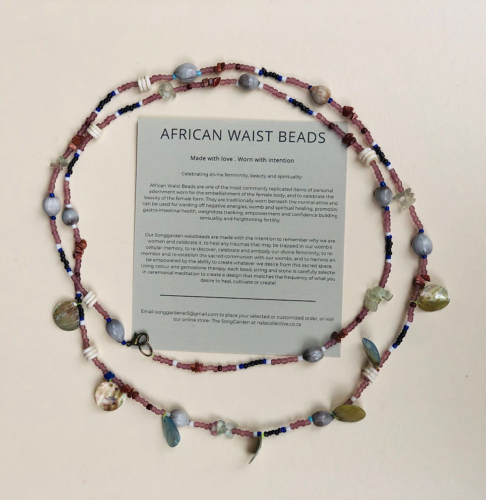 Thumbnail: "CUSTOM ORDER - SINGLE STRING" - Wombdance Waist beads