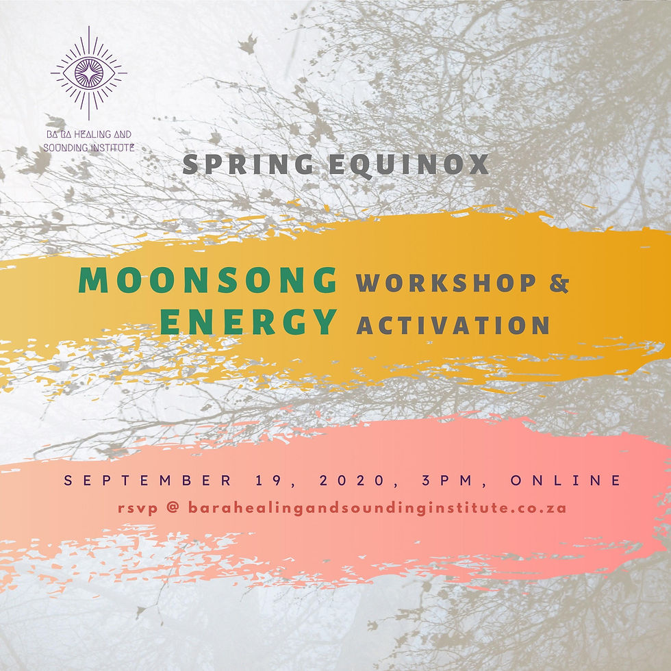 Spring Equinox Moonsong Workshop & Energy Activation