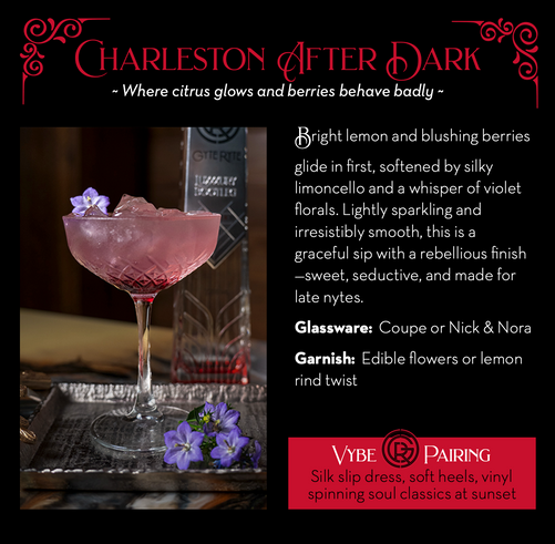 Charleston After Dark | Gyte Ryte Vodka Cocktail