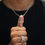 Miniatura: Cross Frosted Pendant