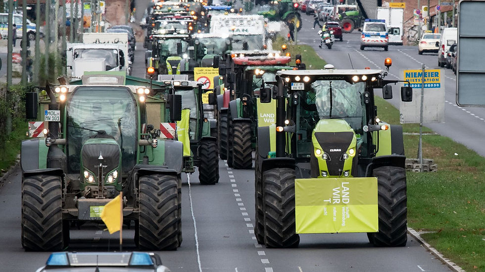 Bauernproteste, Insektensterben, Düngeverordnung, Glyphosat und Bauernverband.