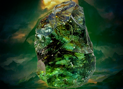 L'Émeraude est un joyau de pouvoir suivant l'opale, son pouvoir offre une réserve importante.