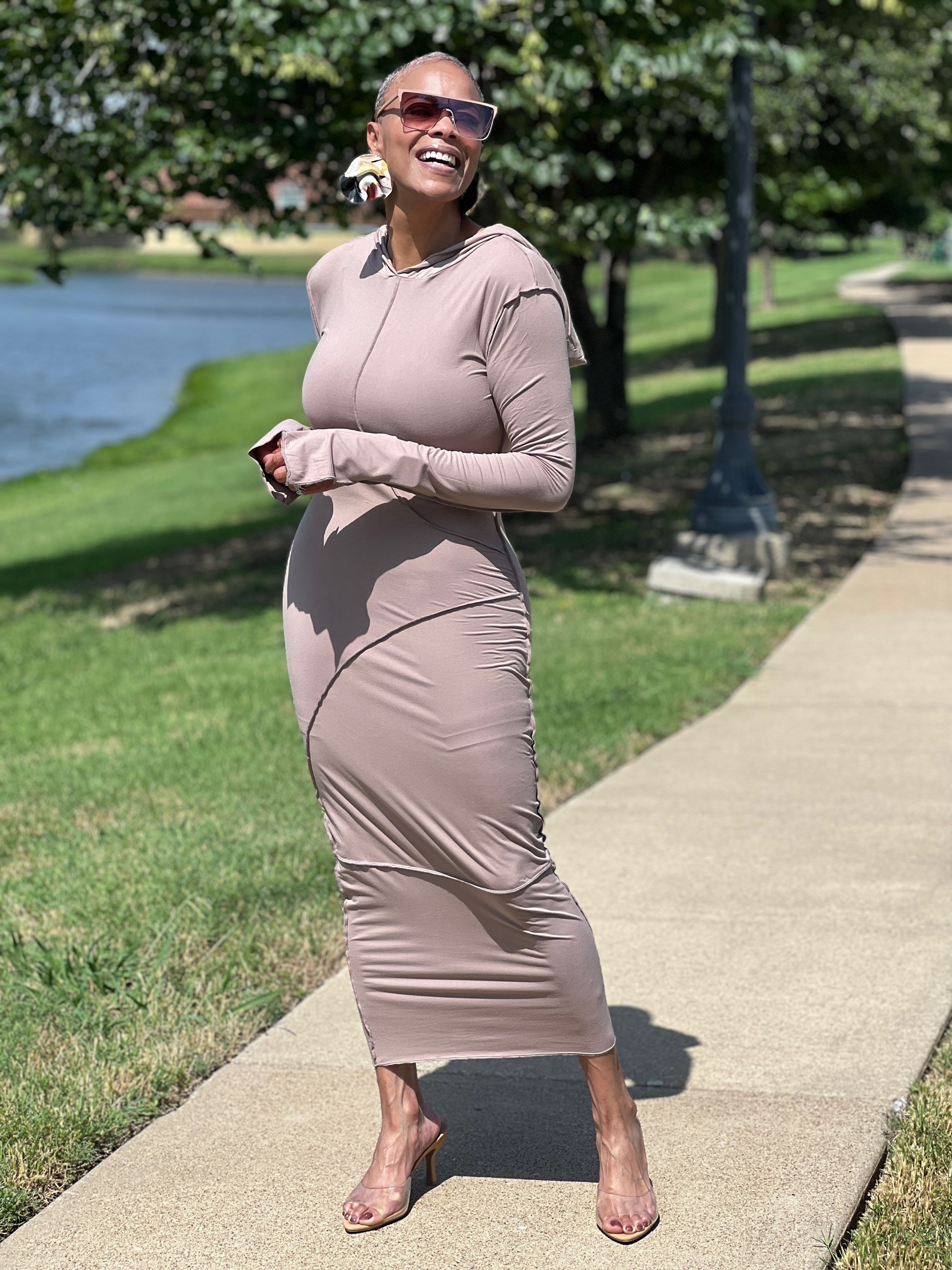 SANDSTONE SERENITY DRESS
