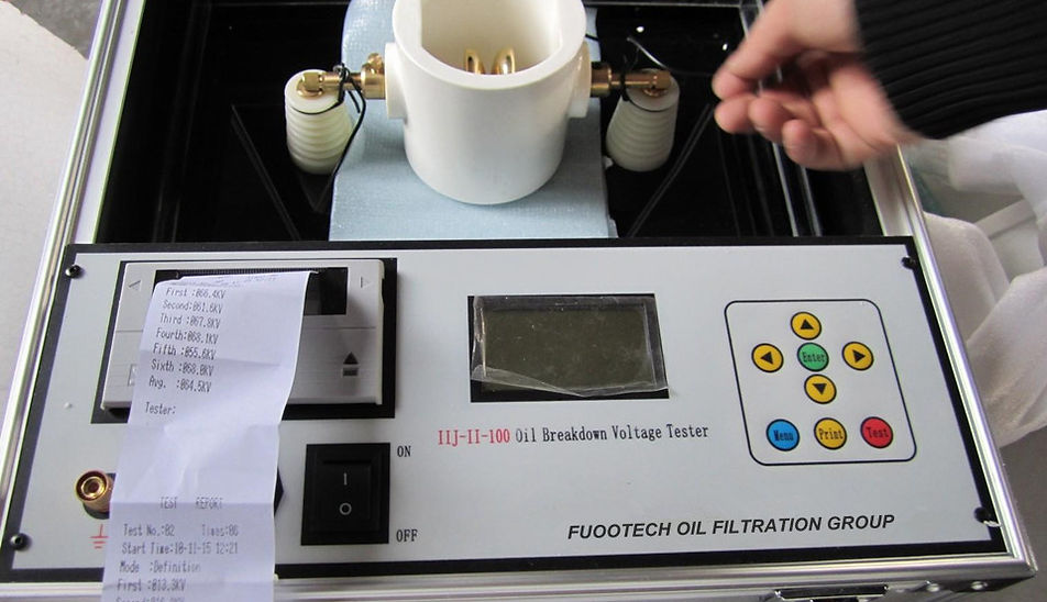 Pruebas al aceite dieléctrico | inlab