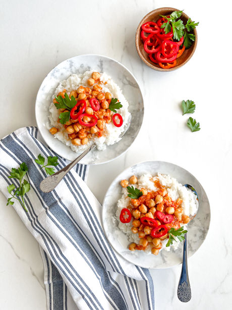 Baked Chickpea Stew
