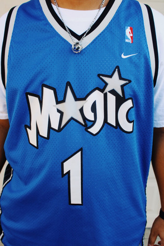 ウェア Nike Orlando Magic McGrady 4XL Jersey Vintage Nike Orlando Magic Tracy McGrady Jersey Blue 2XL