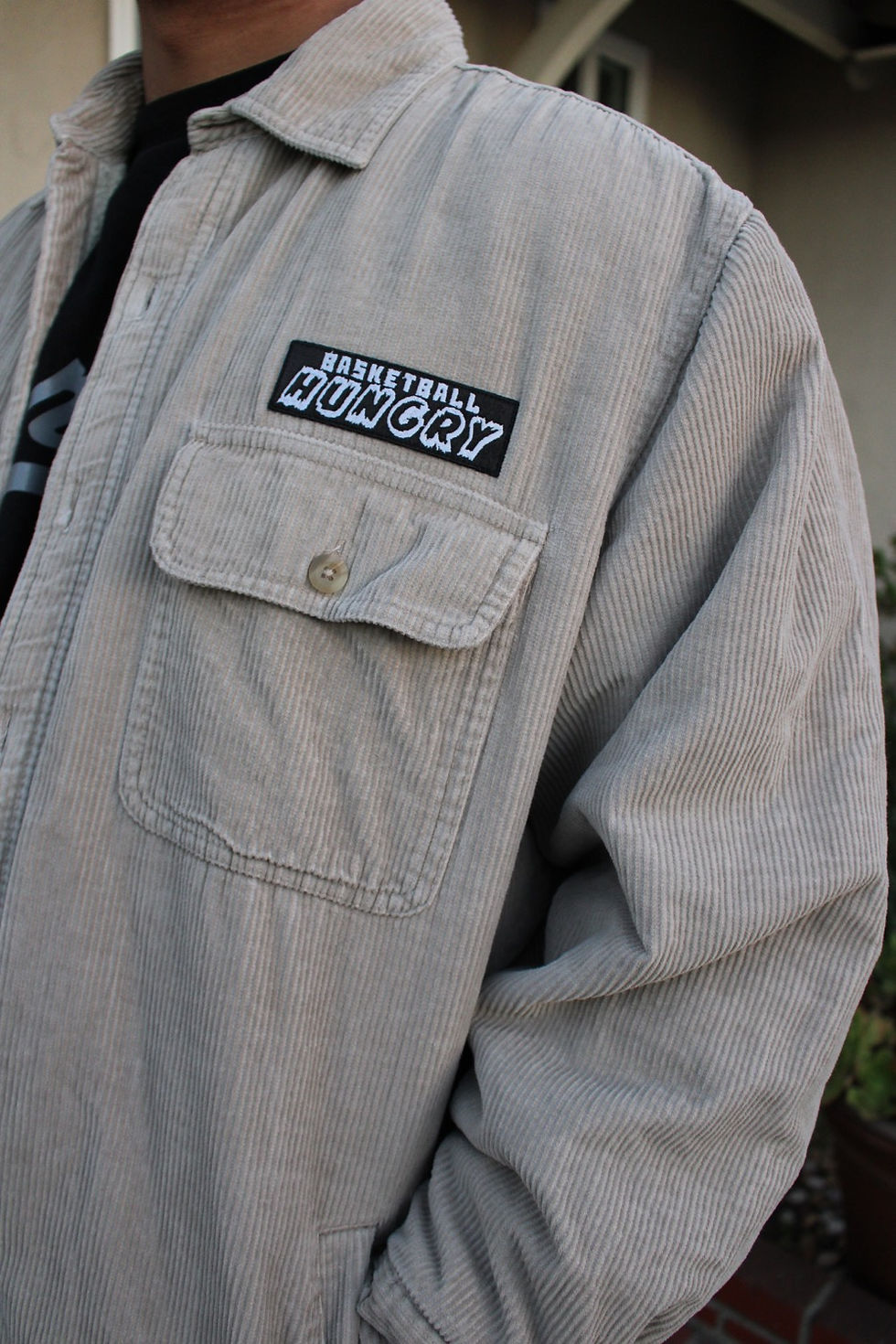 Thumbnail: Heavy Fleece Lined Corduroy Coat - XL