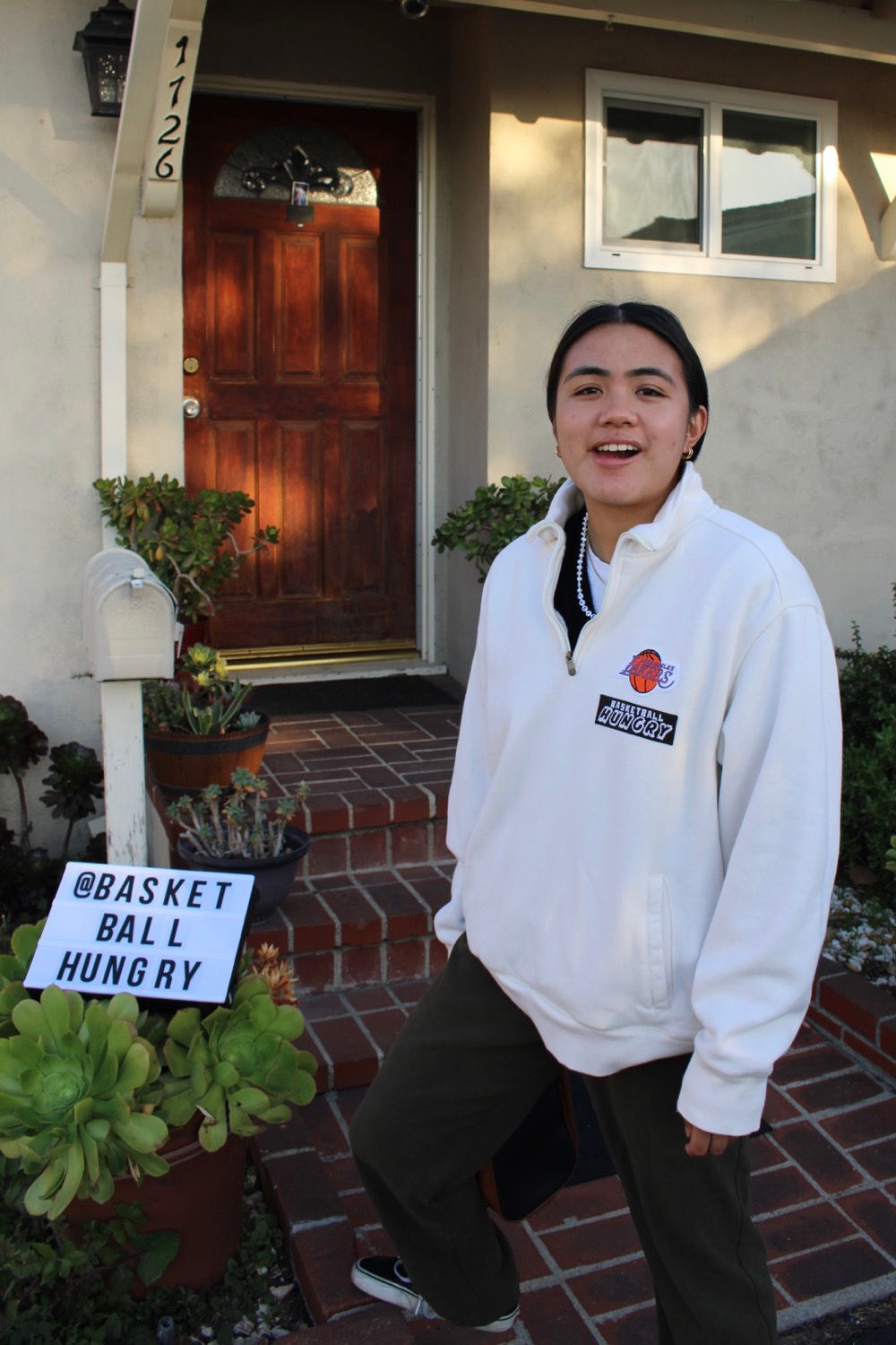 Izod Half Zip Sweater (Cream) - LARGE