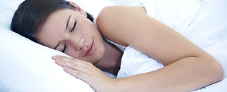 Femme dormant paisiblement