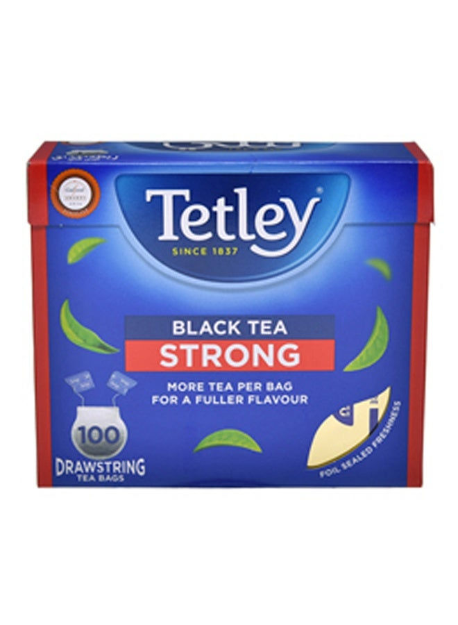 Tetley Strong Black Tea 100 Tea Bags