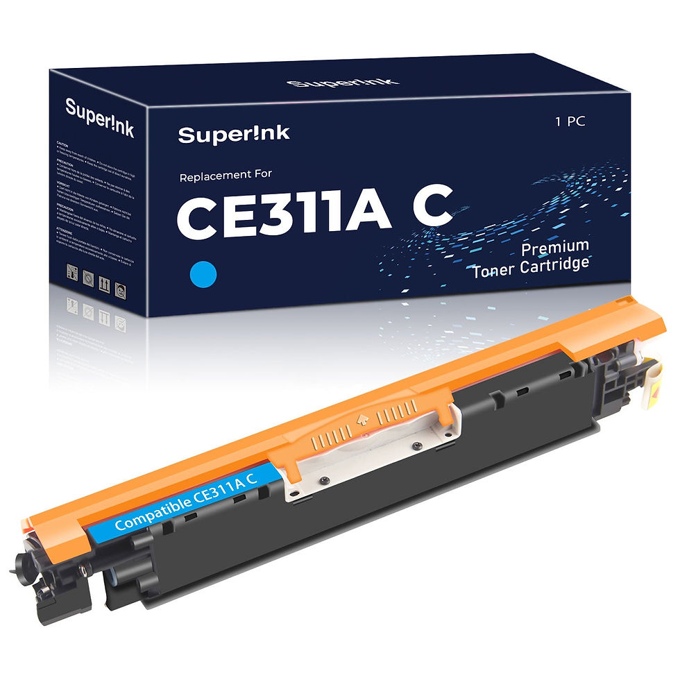 Premium Compatible Toner Cartridge CE311A Cyan