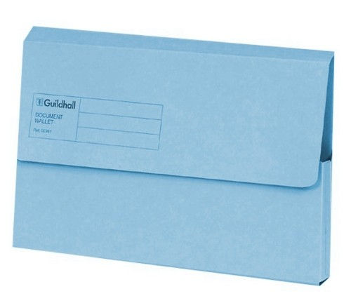 Exacompta Guildhall Foolscap Document Wallet Pack of 50