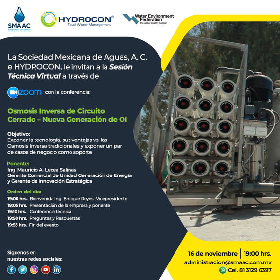 Sesión Técnica Virtual - Hydrocon