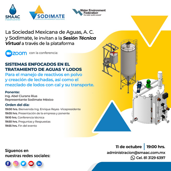 Sesión Técnica Virtual Sodimate México