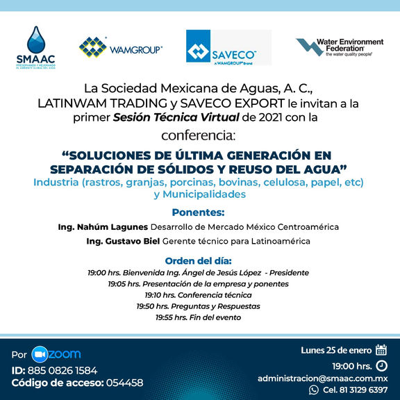 Sesión Técnica Virtual - 25 enero 2021 Latinwam Trading- Saveco Export