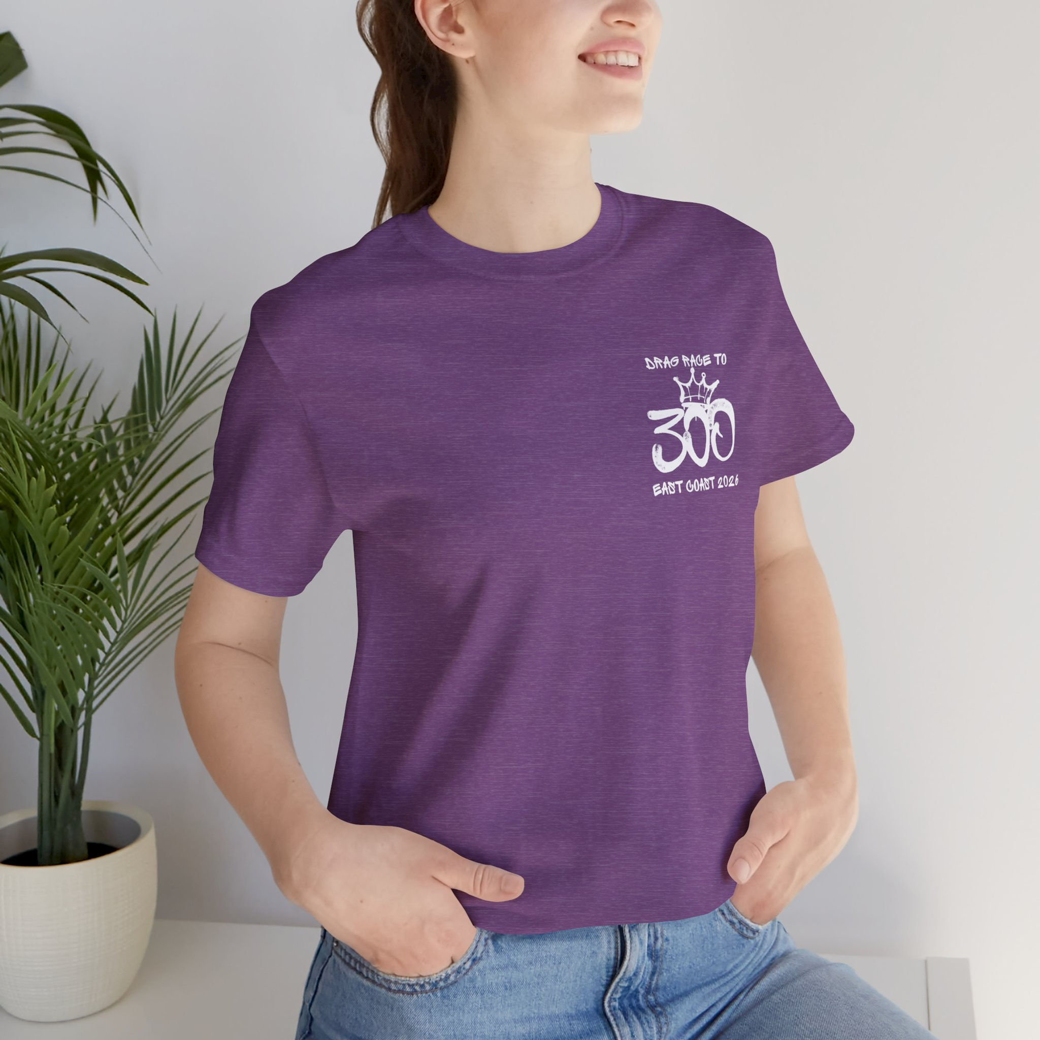 Unisex Jersey Short Sleeve Tee, 300