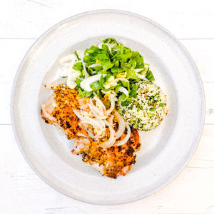 STICKY CHICKEN THIGHS WITH LEMON, GARLIC AND THYME