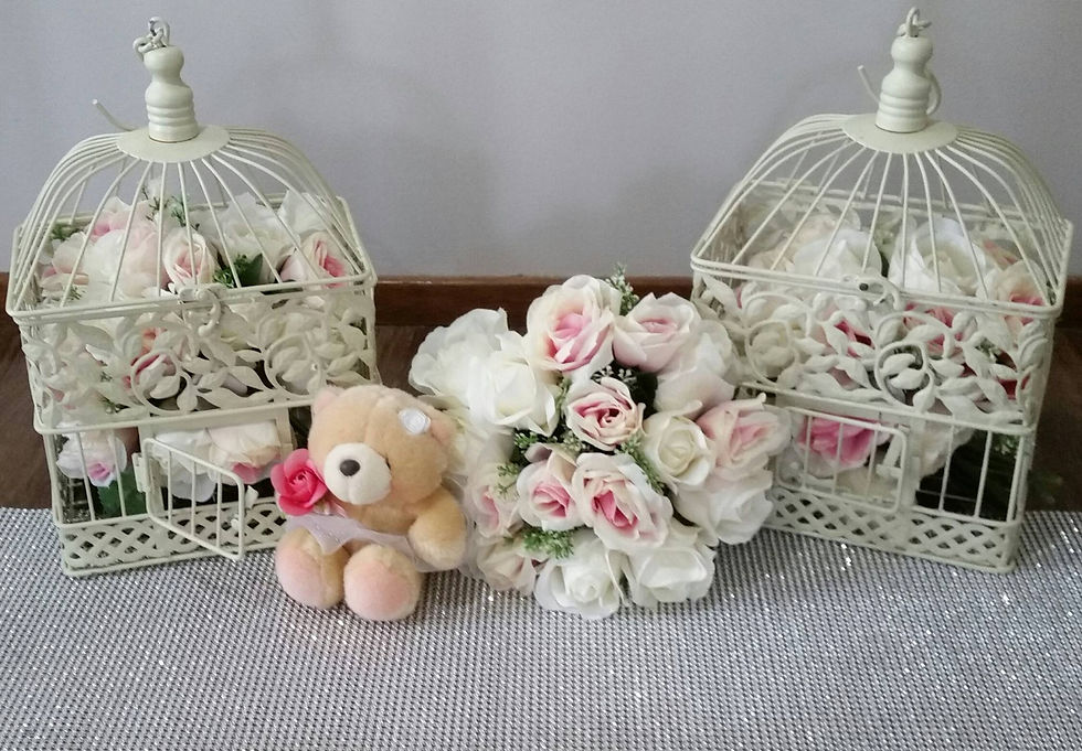 Thumbnail: Birdcages Centrepieces