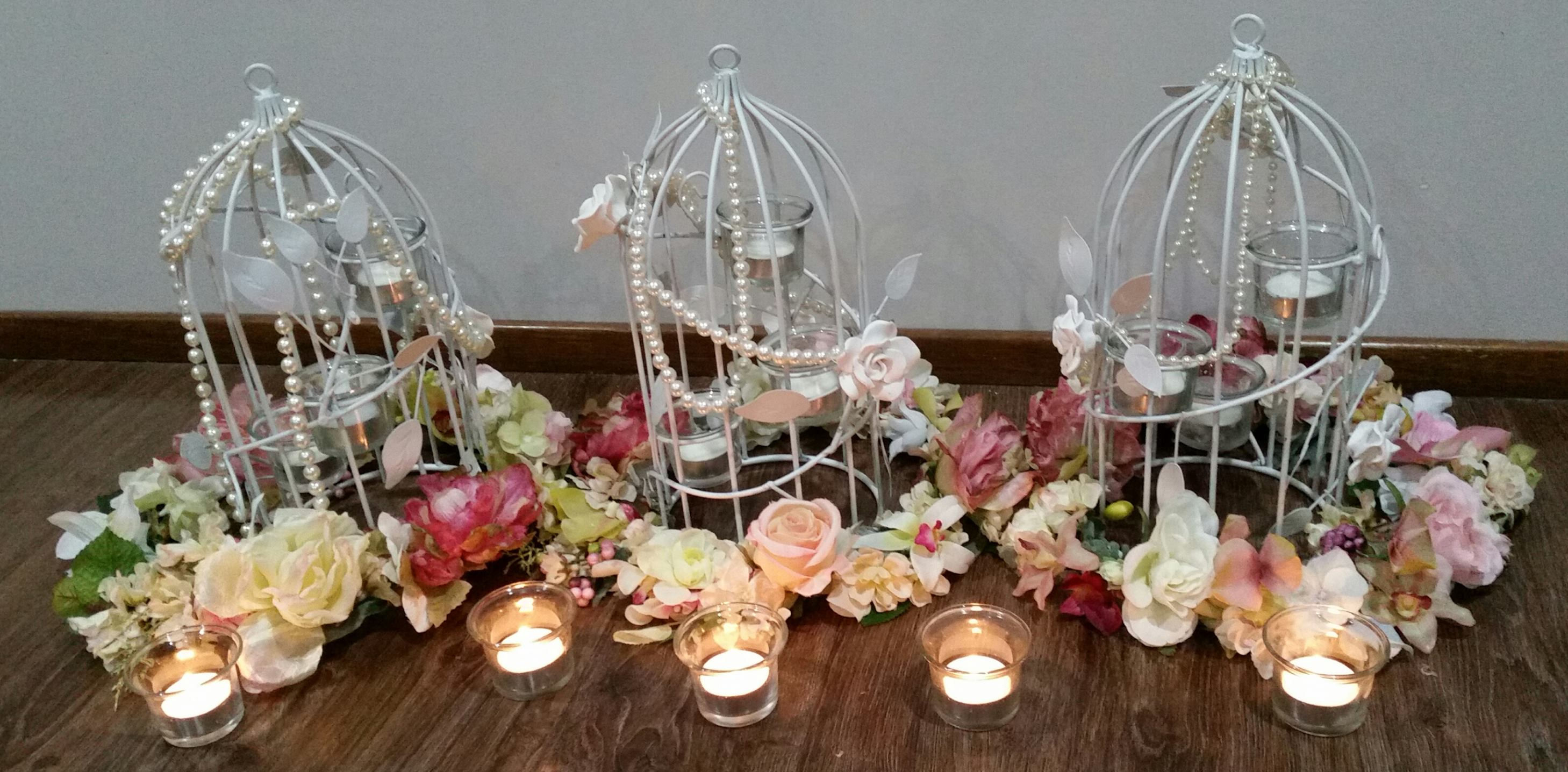 Birdcages Centrepieces