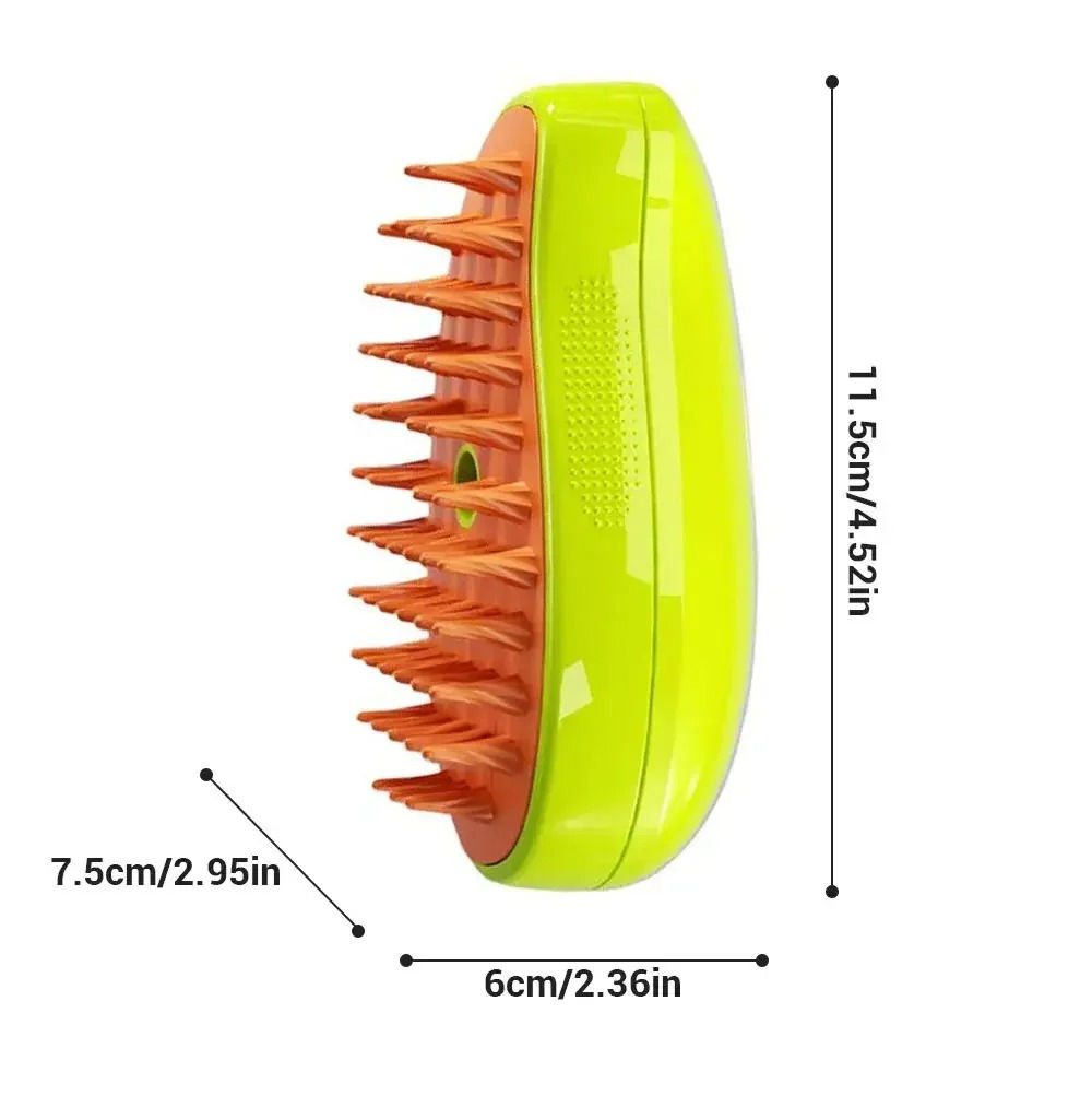 PurrCare Self-Cleaning Cat & Dog Grooming Brush