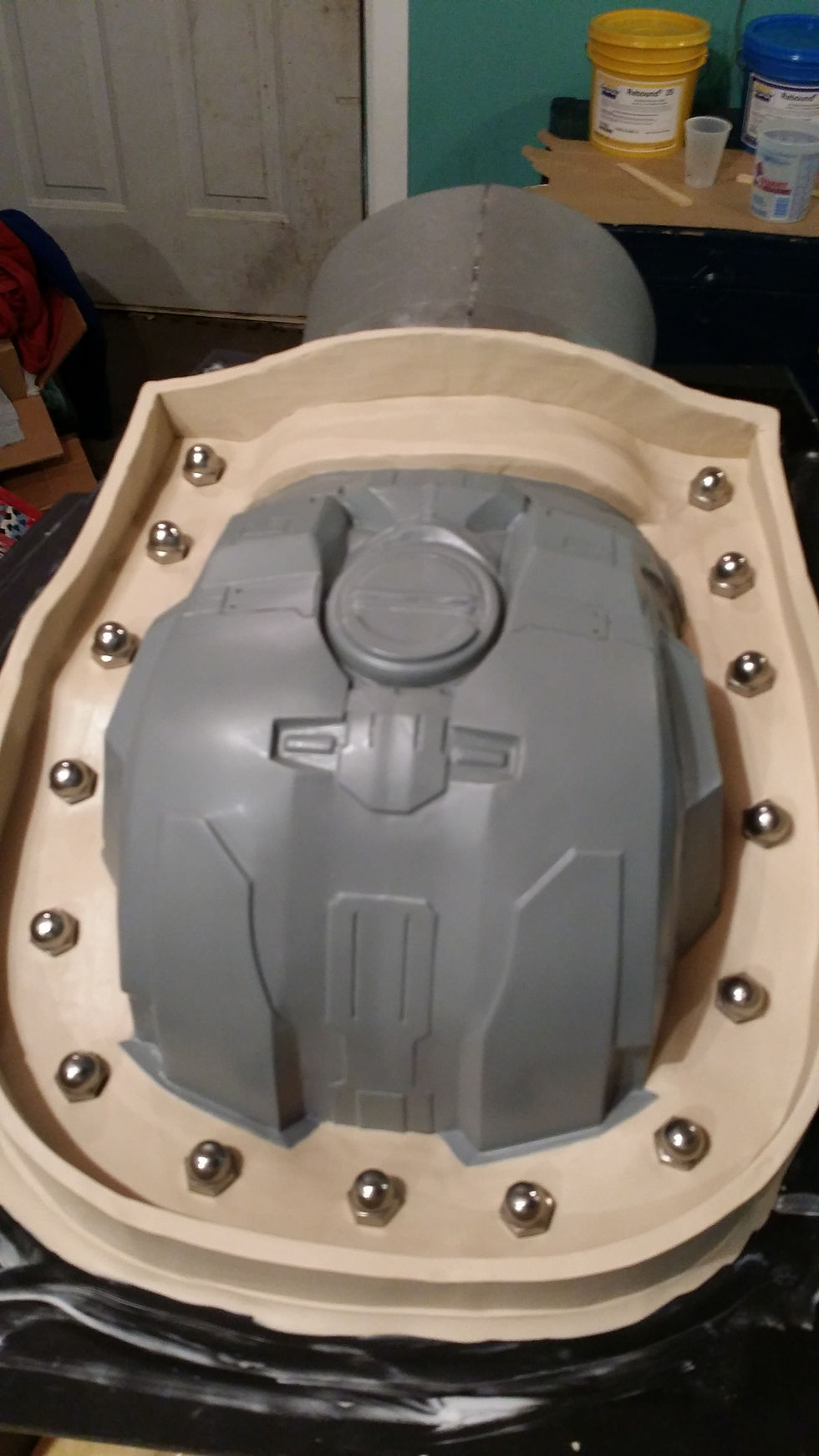Helmet molding process