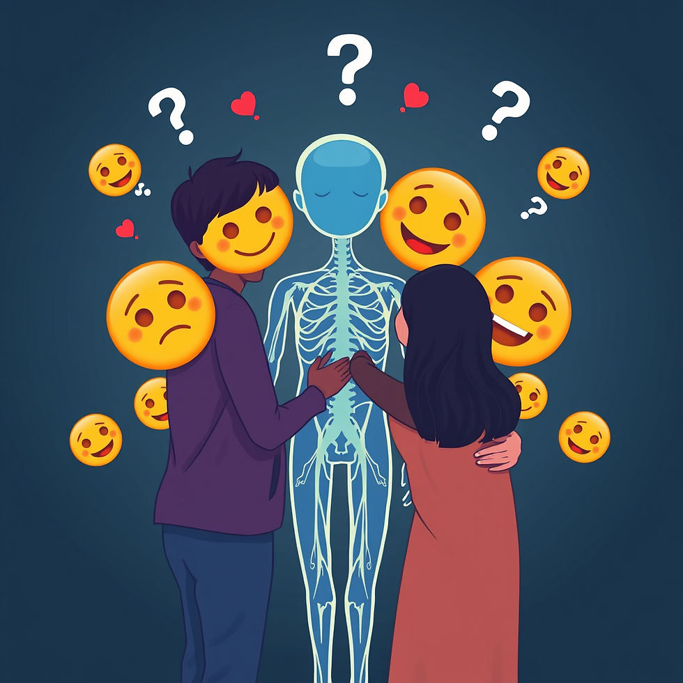 Our nervous system needs real human connection to be able to regulate better. we are wired for connection.