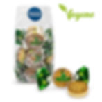 Bolsa de mantecado con un 19 % AOVE vegano de 450 g de la D. Sancho Melero.