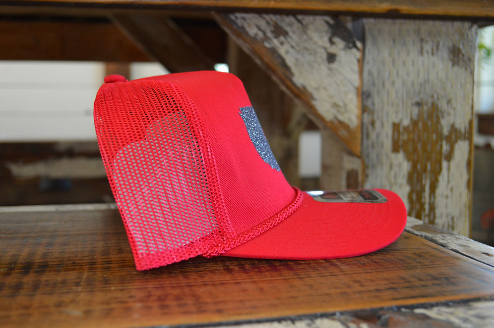 Thumbnail: USA Trucker Hat - red