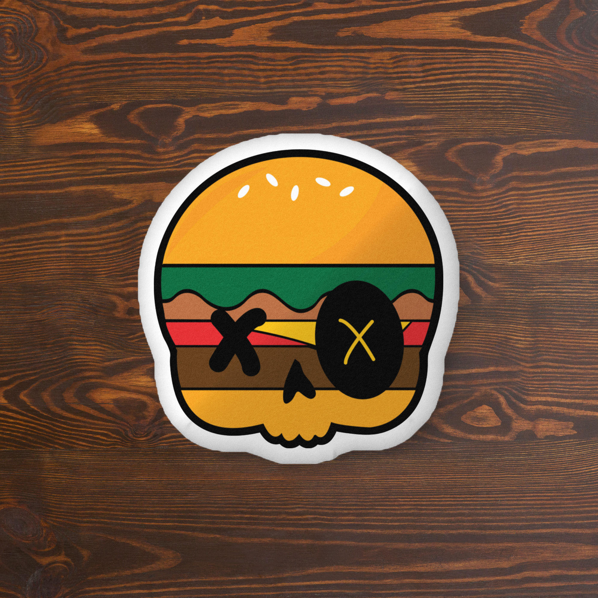 Burger (shaped pillow)