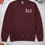 Thumbnail: KID maroon crewneck sweatshirt