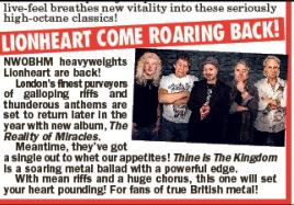 Sunday Sport - Lionheart Review.