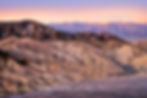 Sunrise at Zabrinski Point in Death Valley National Park California