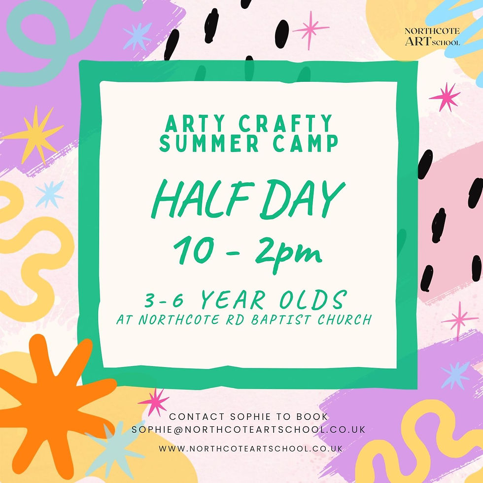 AC Half Mon 10th August 3.5-6 year olds