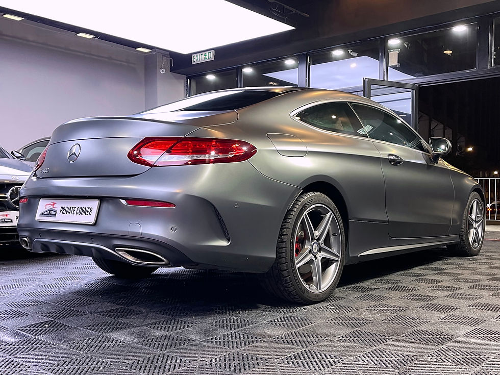 2016 MERCEDES BENZ C300 COUPE AMG EDITION (C205)