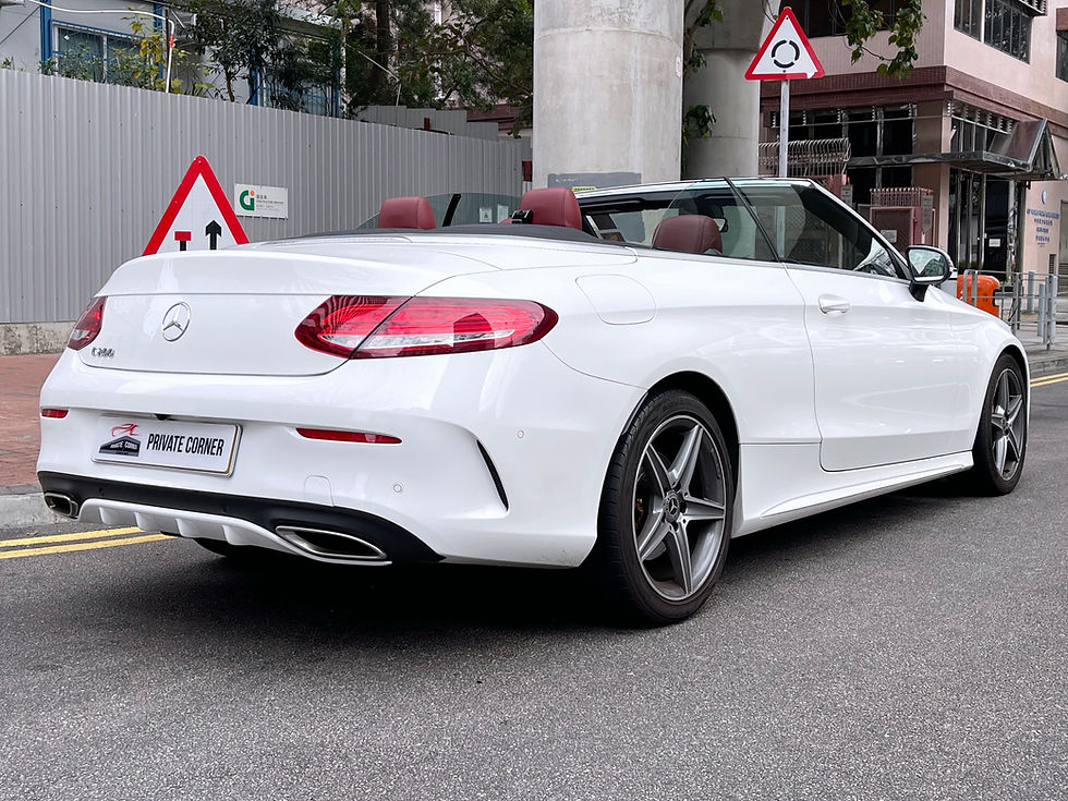 2017 MERCEDES BENZ C200 AMG CAB