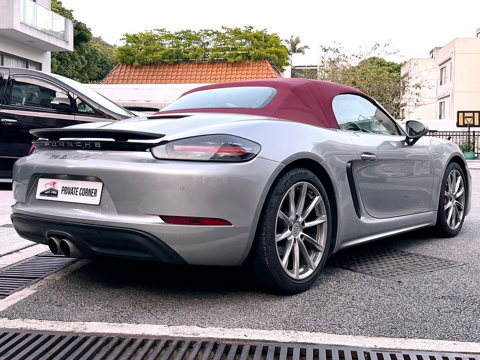 2016 PORSCHE 718 BOXSTER S