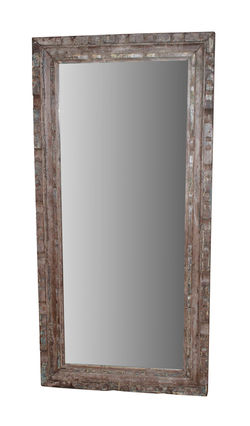 Vintage Teak Wood Frame with Mirror