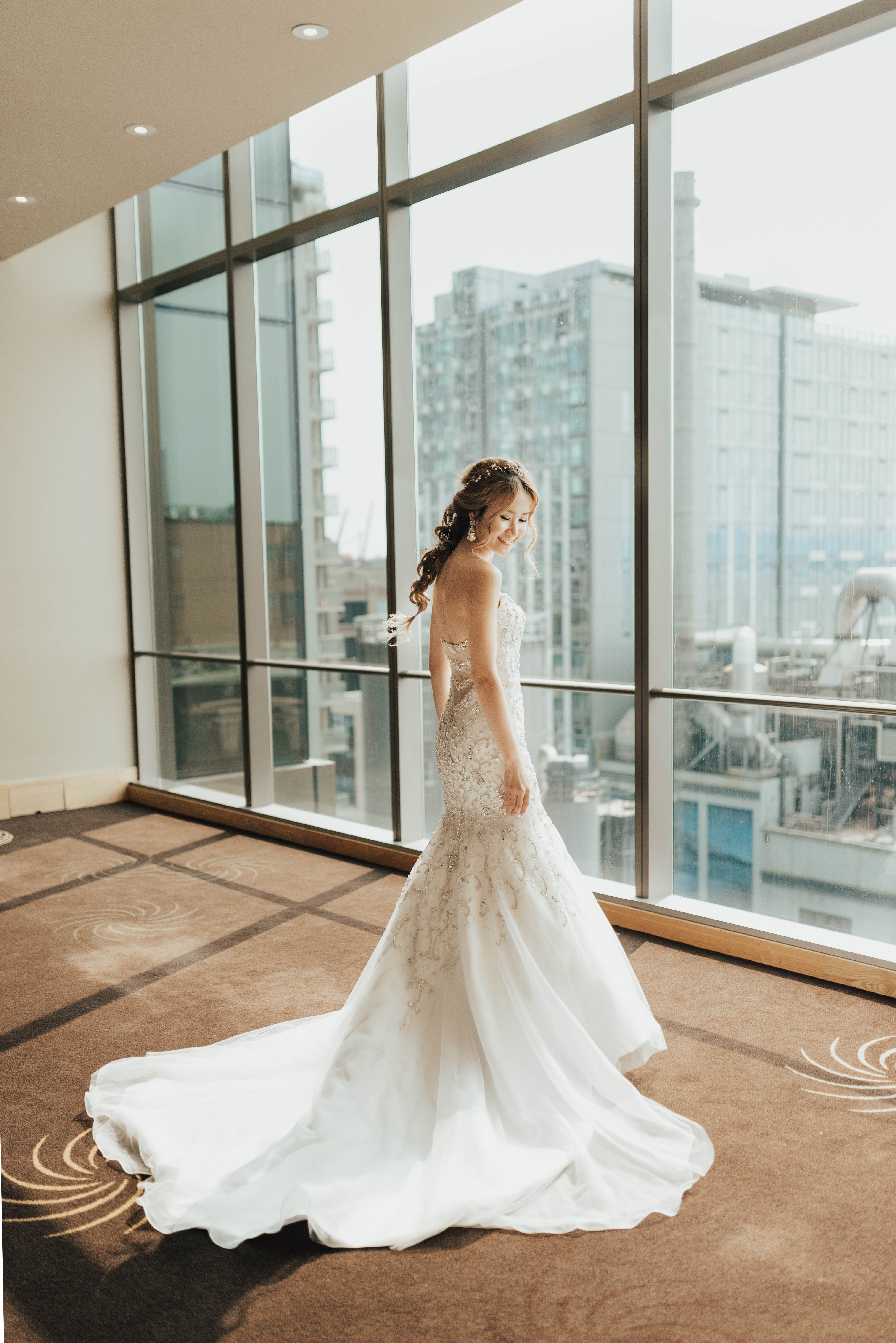 Seattle asian bridal makeup hair artist