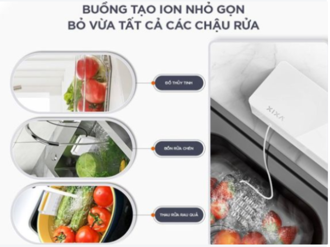 Công nghệ làm sạch thực phẩm đa năng Xixa. content media