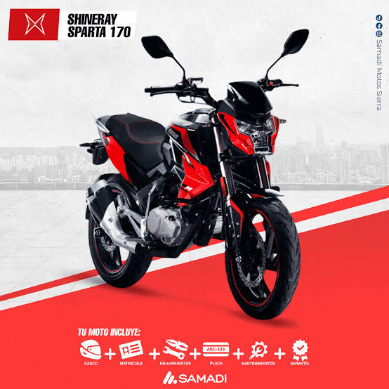 MOTO PANA SPARTA 170 SHINERAY