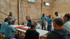 Grupo Esser inicia obra da próxima unidade Líder Atacadista e orienta sobre uso de EPIs