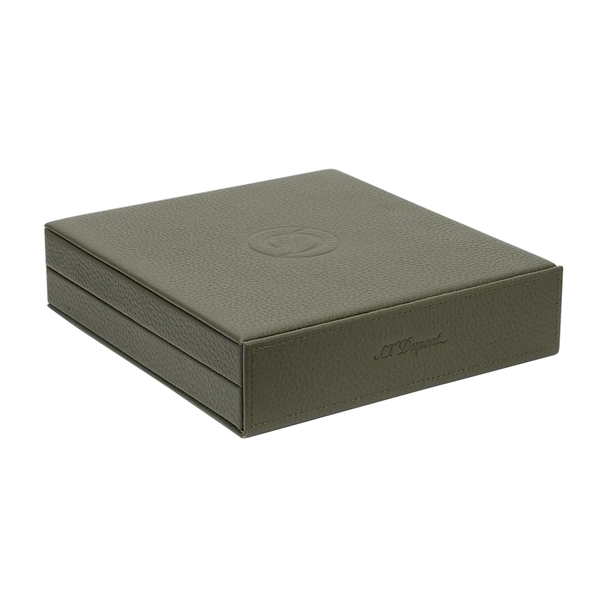 KHAKI TRAVEL CIGAR HUMIDOR